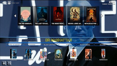 Dr Manhattan Kodi Build