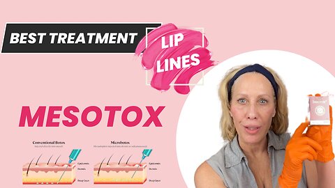 Get Rid of Lip Lines with Mesotox - Innotox and Ammi Capture Time Premium