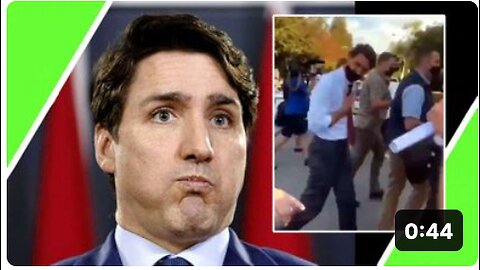 Justin Trudeau CHASED Out OF TOWN