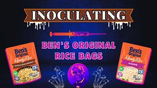 The Mush Report Episode 2 - Inoculating My Ben's Original Ready Rice Bags. Step-by-Step video