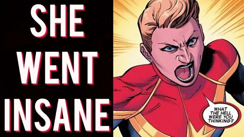 Captain Marvel writer has a total MELTDOWN! Attacks Marvel fans and LIES about sales!