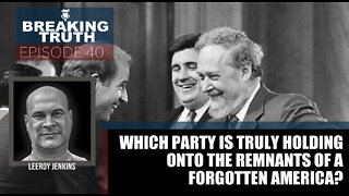 Which party is truly holding onto the remnants of a forgotten America? 04OCT22