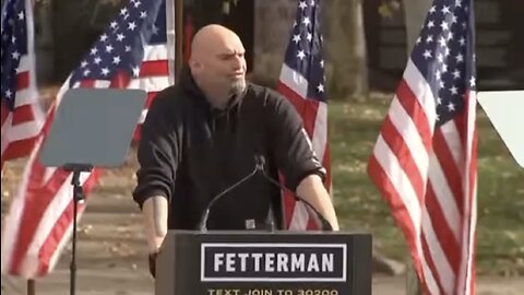🚨 PROPHETIC: Flags Blow Down As Fetterman Tells Huge Lie!