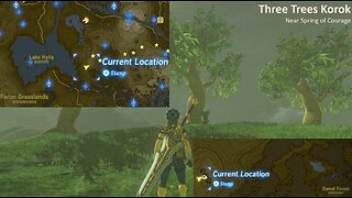 Zelda BOTW: Three Trees