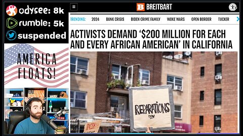 The GIMMIES Just Keep On Growing! Reparations Now Up To 200M Per Black American