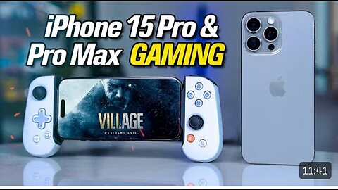 iPhone 15 pro and 15pro Max gaming experience mush watch