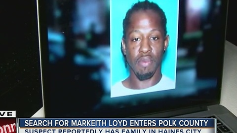 Search for Markeith Loyd enters Polk County