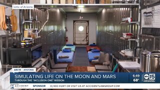 Simulating life on the moon and Mars