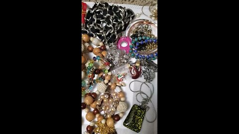 Handmade Jewelry and a Large Lot