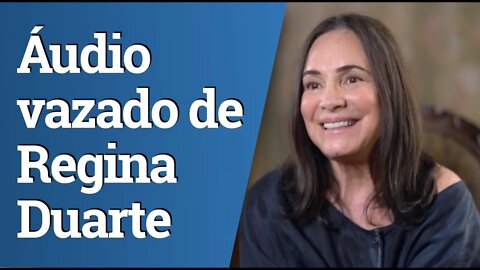 Escute áudio vazado de Regina Duarte: "Eu acho que ele [Bolsonaro] está me dispensando”