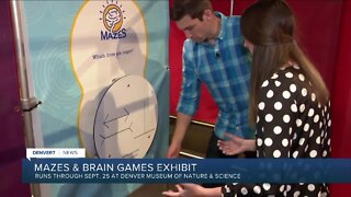 Solve multiple problems in Denver Museum of Nature and Science's Maze of Illusions