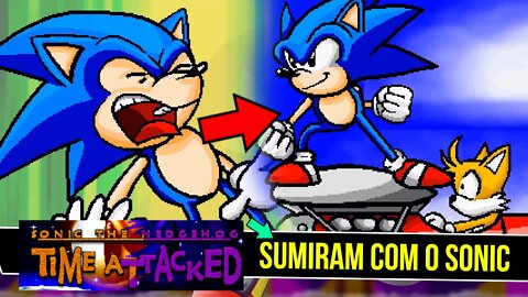 Sonic foi Apagado da Linha do Tempo ?! | Sonic Time Attacked #shorts