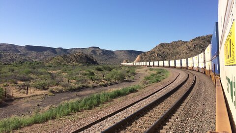 Fort Worth, TX to Barstow, CA - Trainhopping UP & BNSF to California