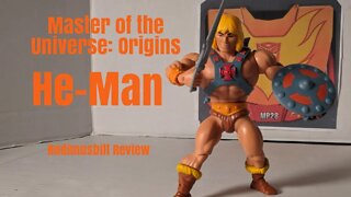 Masters of the Universe Origins: He-Man *Modern Posing Retro Play* Figure Review by Rodimusbill