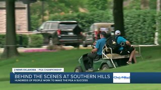 A look behind the scenes at PGA Championship