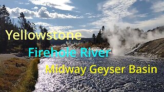 Yellowstone Midway Geyser Basin: Firehole River