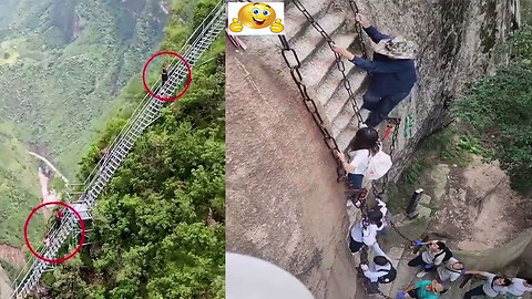 8 Most DANGEROUS stairs Tourist Destinations In UrduHindi-Top 8 Dangerous Tourists Attractions#2022