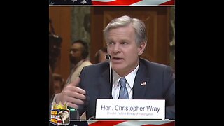 Mr Wray - FBI - Are you concerned about election interference? Does this sound COORDINATED?