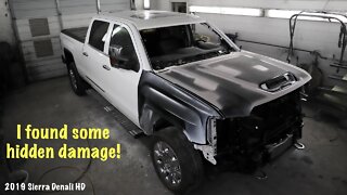 Replacing more front end parts on the 2019 Sierra Denali 2500HD build Part 5