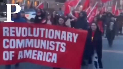 Communist protest in NYC