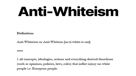 What is Antiwhiteism?