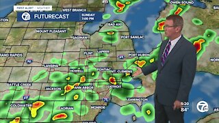Metro Detroit Weather: Strong storms possible Sunday