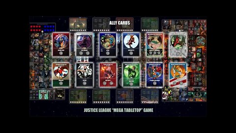 Justice League Game (Ally Cards)