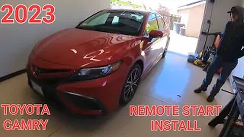 2023 Toyota Camry remote start Full install
