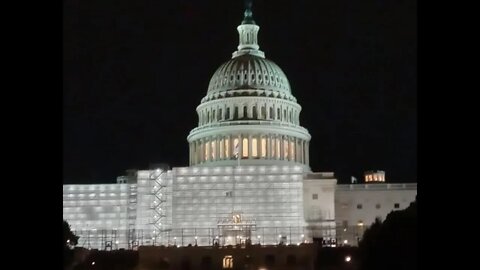 7/12/22 Nancy Drew in DC-Rare Night Motorcade Video- "Save Israel for Last?"