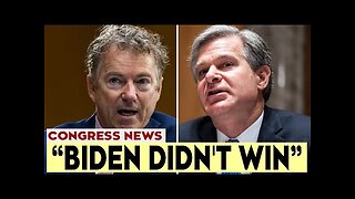 'THEY ARE MAD ABOUT 2020' Rand Paul UNLEASHES on Wray with SH0CKING 's.teal' proof...gets OVATION