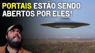 Nave alienígena aparece no Amazonas (orbs de luz)