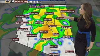 Storms bringing rain and snow to AZ ahead of Christmas