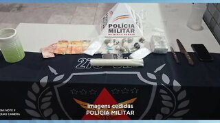 Cel. Fabriciano adolescente de 17 anos é apreendido com drogas