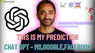 Savvy Finance |Microsoft Investing $10B In Chat GPT - Chamath Palihapitiya's Reactions (in 4K)