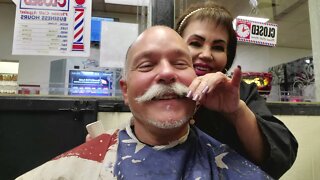PAVEL SHAVING MOUSTACHE THIS VIDEO IS DEDICATED TO MEDOMSLEY THE GREAT
