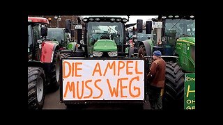 🟥 Bauern Demo in Berlin: Landwirte fordern „Die Ampel muss weg“ (1.500 Traktoren und 6.000 Bauern)