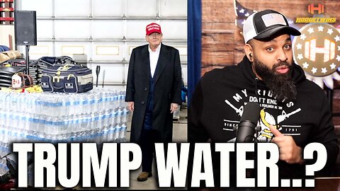 Trump Goes to East Palestine, OH and Brings Trump Water