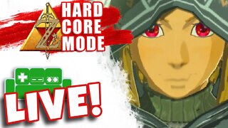 HARDCORE CHALLENGE RUN - Zelda: Breath of the Wild HARDCORE Master Mode (rules in description)