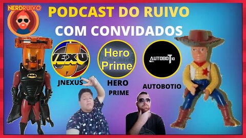 PODCAST DO RUIVO COM CONVIDADOS- REAGINDO A BRINQUEDOS MAIS ESQUESITOS DO MUNDO