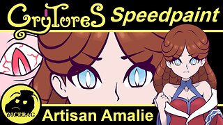 Artisan Amalie | Crytures Speedpaint | Pokemon-Inspired TTRPG