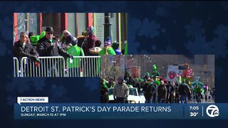 Looking ahead to the St. Patrick's Day Parade returning to Detroit