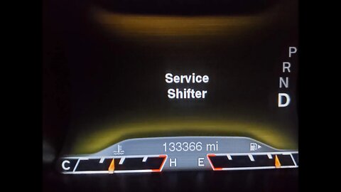 Jeep Cherokee KL Service Shifter Warning, under 3 minute video(No Help Known)