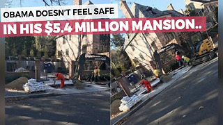 Neighbors Question New Addition Underway At Obama’s $5.3 Million Mansion
