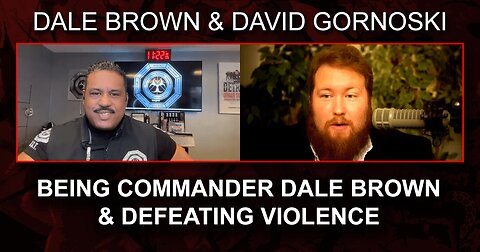 Being Commander Dale Brown and Defeating Violence