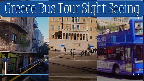 Greece Athens Bus Tour Sight Seeing
