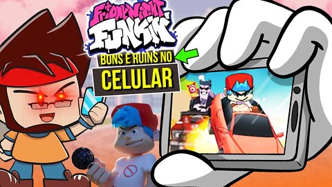 12 JOGOS INCRÍVEIS do Friday Night Funkin no CELULAR 😵