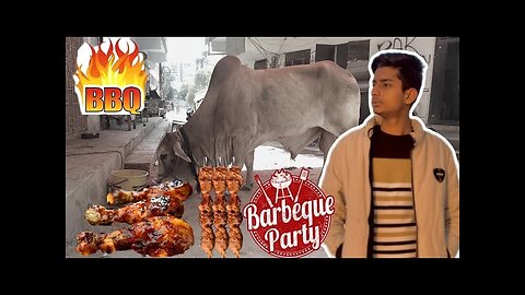 Apni Cow Ki BBQ Bnali || Got emotional 😭