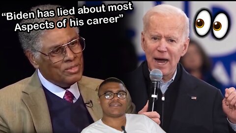 Thomas Sowell "Joe Biden is a Phony"! | Reaction ‼️ Y’all Voted For This Guy 🤔