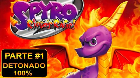 Spyro 2: Ripto's Rage! Remasterizado - [Parte 1] - Detonado 100% - Dublado PT-BR - 60 Fps - 1440p