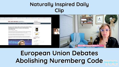 European Union Debates Abolishing Nuremberg Code